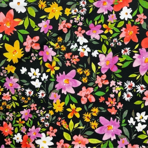 CUDDL DUDS Women’s Size XS Black Floral Pajamas cropped pant pajama set NWT - Picture 11 of 11